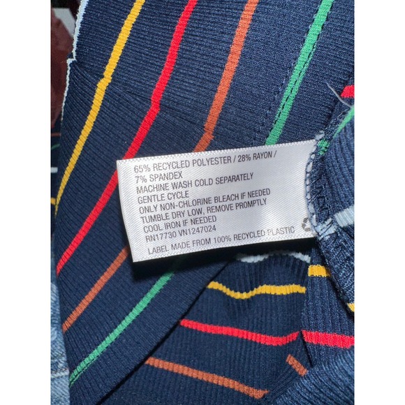 La Ligne x Target Striped Turtleneck Long Sleeve Top Womens - Small - Picture 8 of 8